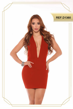 Ref. 003 -D1360 VESTIDO DAMA - Ropa Colombiana
