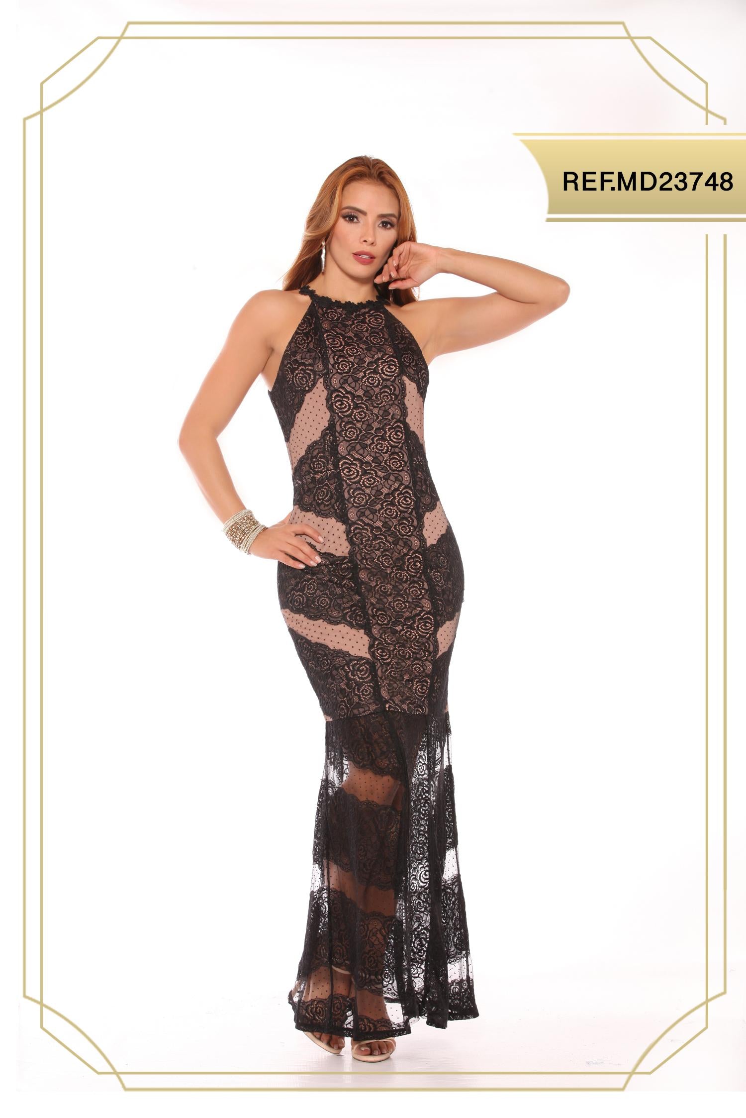 Ref. 003 -MD23748 Vestido sexy - Ropa Colombiana