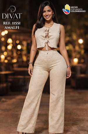 Ref. 083 -11551 AMALFI Conjunto Largo - Ropa Colombiana
