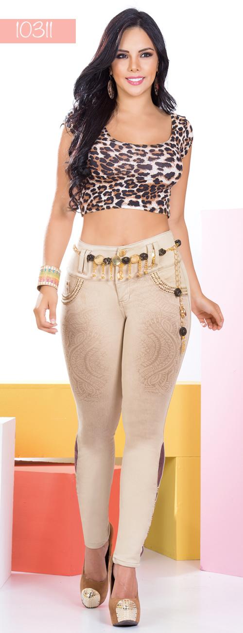 Ref. 001 -10311 JEAN COLOMBIANO LEVANTACOLA - Ropa Colombiana