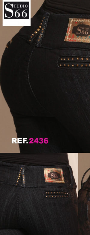 Ref. 014 -2436 Jean Elegante y Formal - Ropa Colombiana