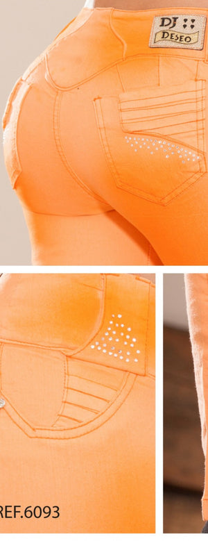 Ref. 006 -6093 Jean Levantacola Colombiano - Ropa Colombiana