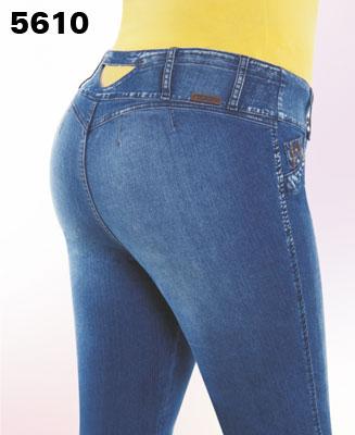 Ref. 001 -5610 Jean Levantacola Levanta cola - Ropa Colombiana