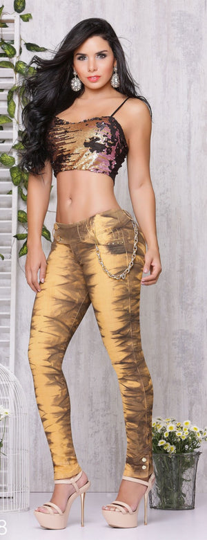 Ref. 001 -7428 Jean Combinación Sensacional - Ropa Colombiana