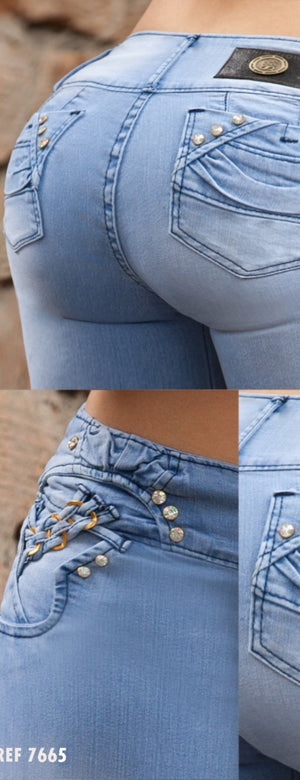 Ref. 014 -7665 Jean Estilo Despampanante - Ropa Colombiana