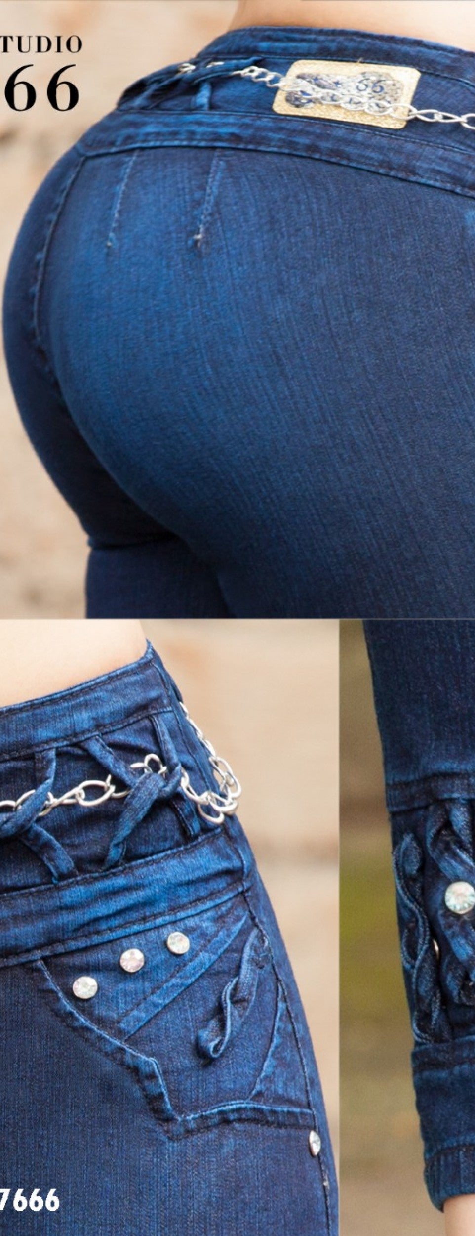 Ref. 014 -7666 Jean Lindo y Casual