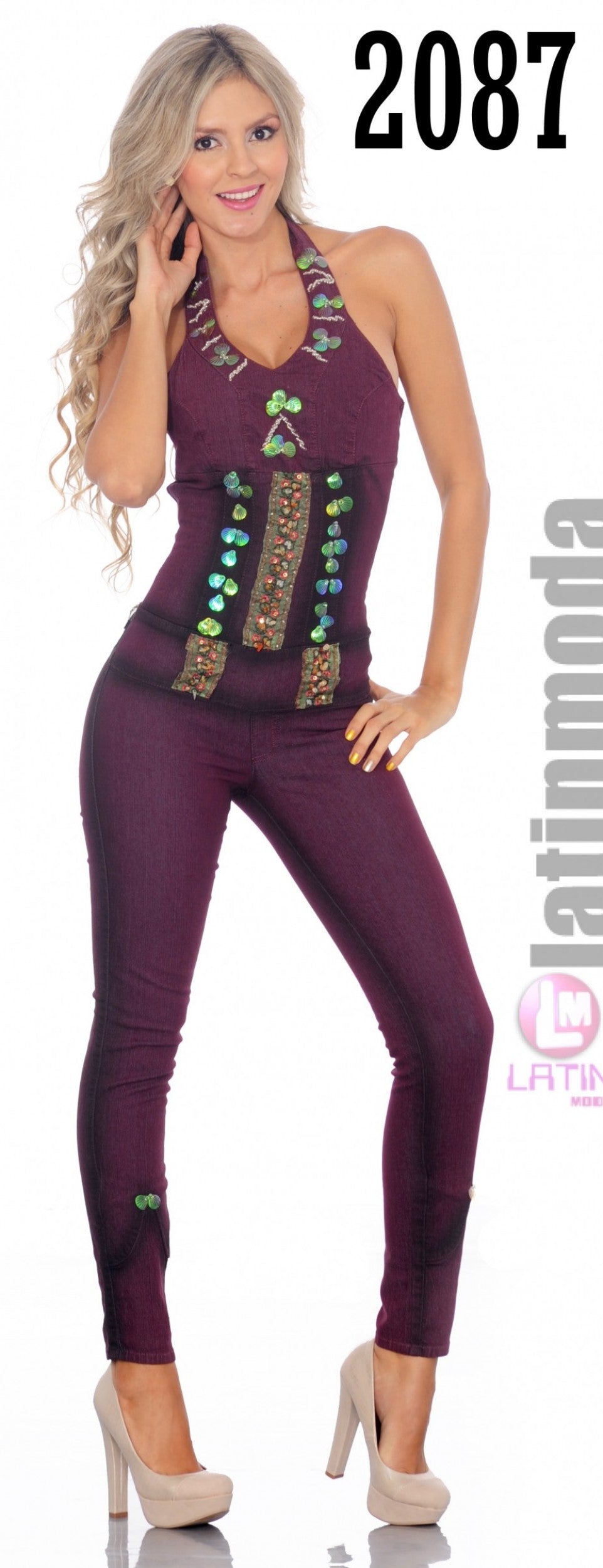 Ref. 007 -2087 Enterizo Capoheira - Ropa Colombiana