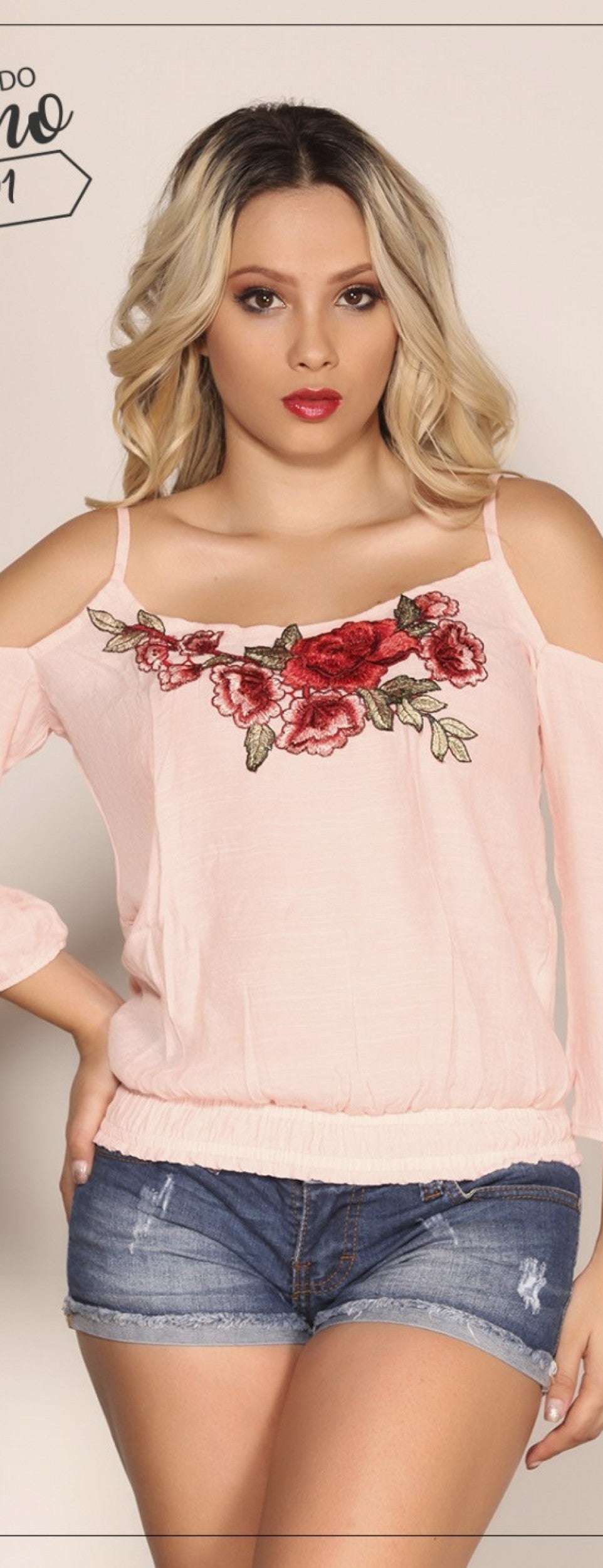 Ref. 015 -2491 Blusa de Dama - Ropa Colombiana