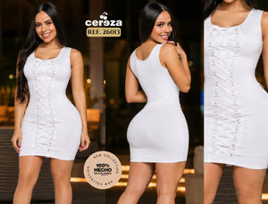 Ref. 004 -26013 VESTIDO SEXY COLOMBIANO - Ropa Colombiana