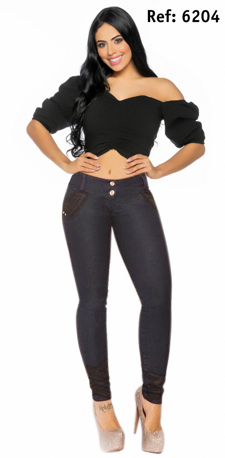 Ref. 006 -6204 Jean Deseo Levantacola Colombiano - Ropa Colombiana