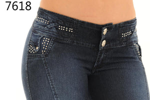 Ref. 014 -7618 Jean Perfecto - Ropa Colombiana