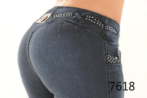 Ref. 014 -7618 Jean Perfecto - Ropa Colombiana