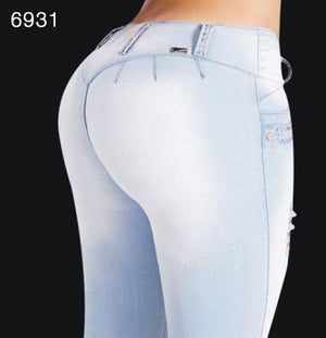 Ref. 001 -6931 Jean Cheviotto - Ropa Colombiana