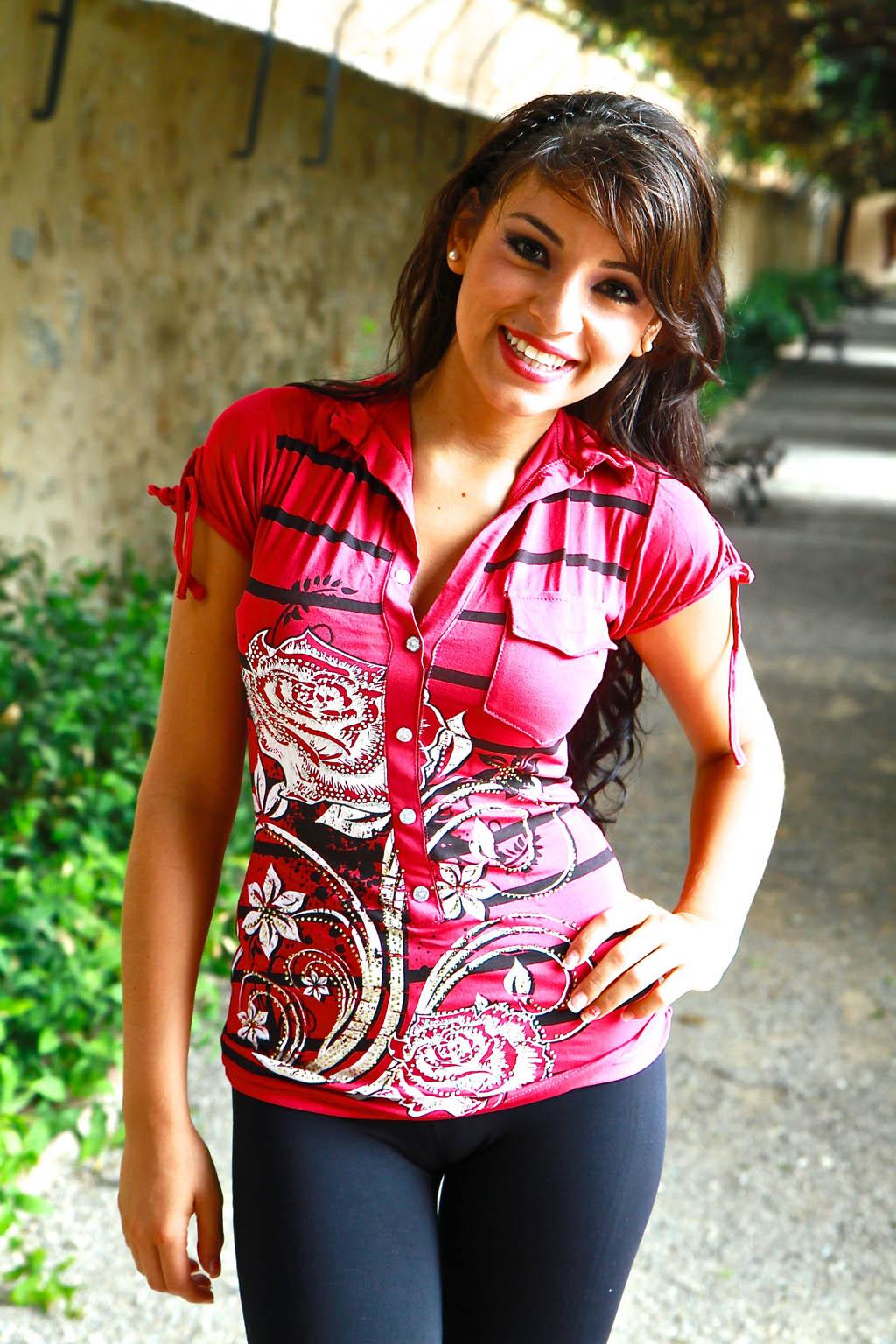 Ref. 003 -1100 Blusa Camisera Estampada - Ropa Colombiana