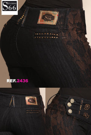 Ref. 014 -2436 Jean Elegante y Formal - Ropa Colombiana