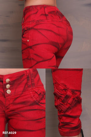 Ref. 006 -6029 Jean Colombiano Levantacola - Ropa Colombiana