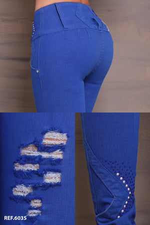 Ref. 006 -6035 Jean Deseo - Ropa Colombiana