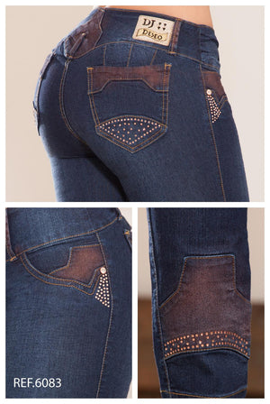 Ref. 006 -6083 Jean Deseo - Ropa Colombiana