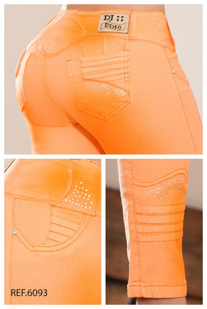 Ref. 006 -6093 Jean Levantacola Colombiano - Ropa Colombiana