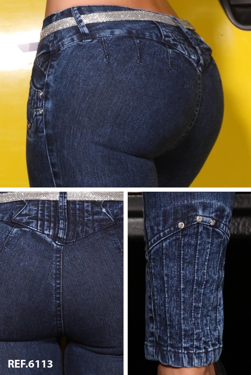 Ref. 006 -6113 Jean Deseo - Ropa Colombiana