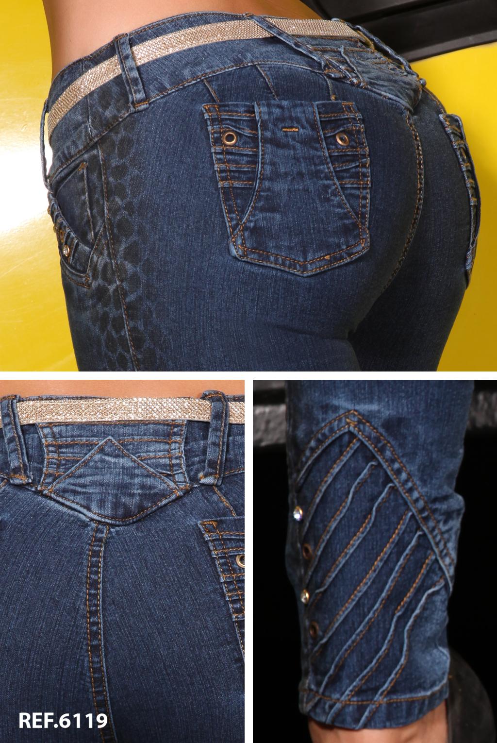 Ref. 006 -6119 Jean Deseo - Ropa Colombiana