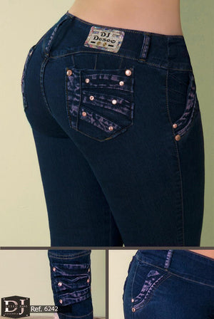 Ref. 006 -6242 JEANS LEVANTACOLA DESEO - Ropa Colombiana