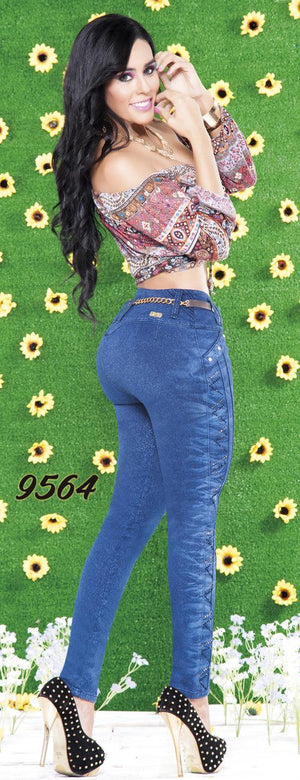 Ref. 001 -9564 Pantalon Levata cola Colombiano - Ropa Colombiana