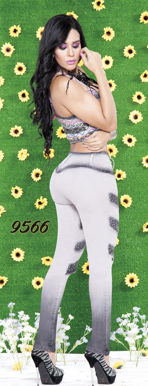 Ref. 001 -9566 Jean Levantacola Colombiano - Ropa Colombiana