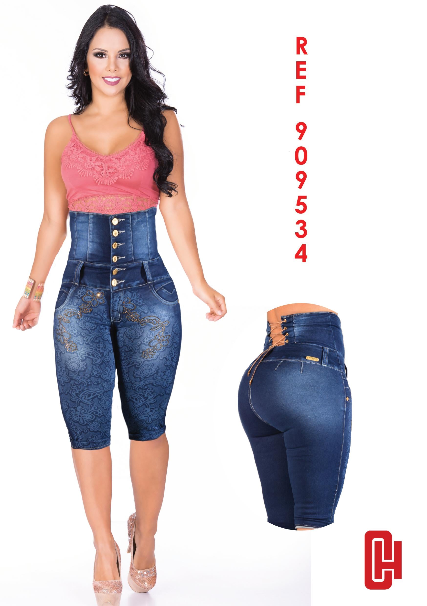 Ref. 001 -909534 Costillero Capri Levantacola Colombiano - Ropa Colombiana
