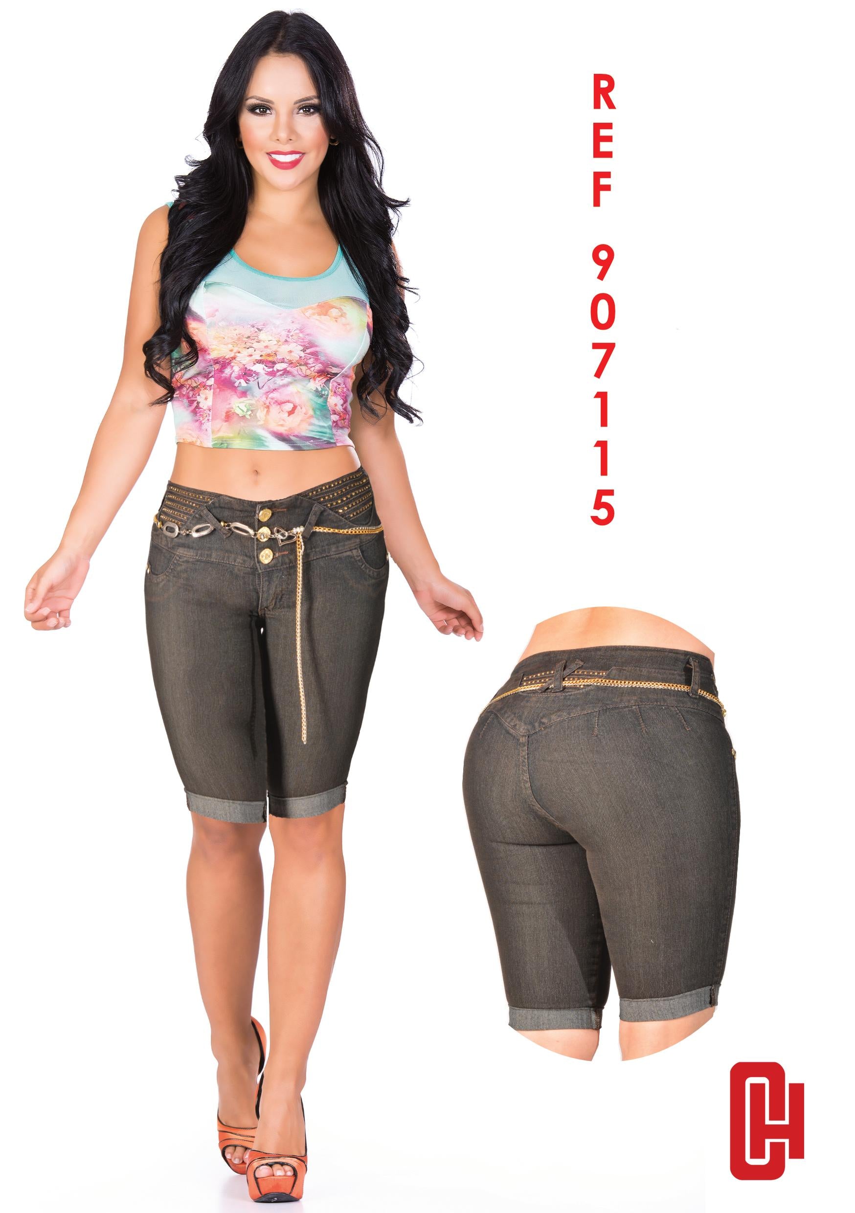 Ref. 001 -907115 Jean Dama Colombiano - Ropa Colombiana