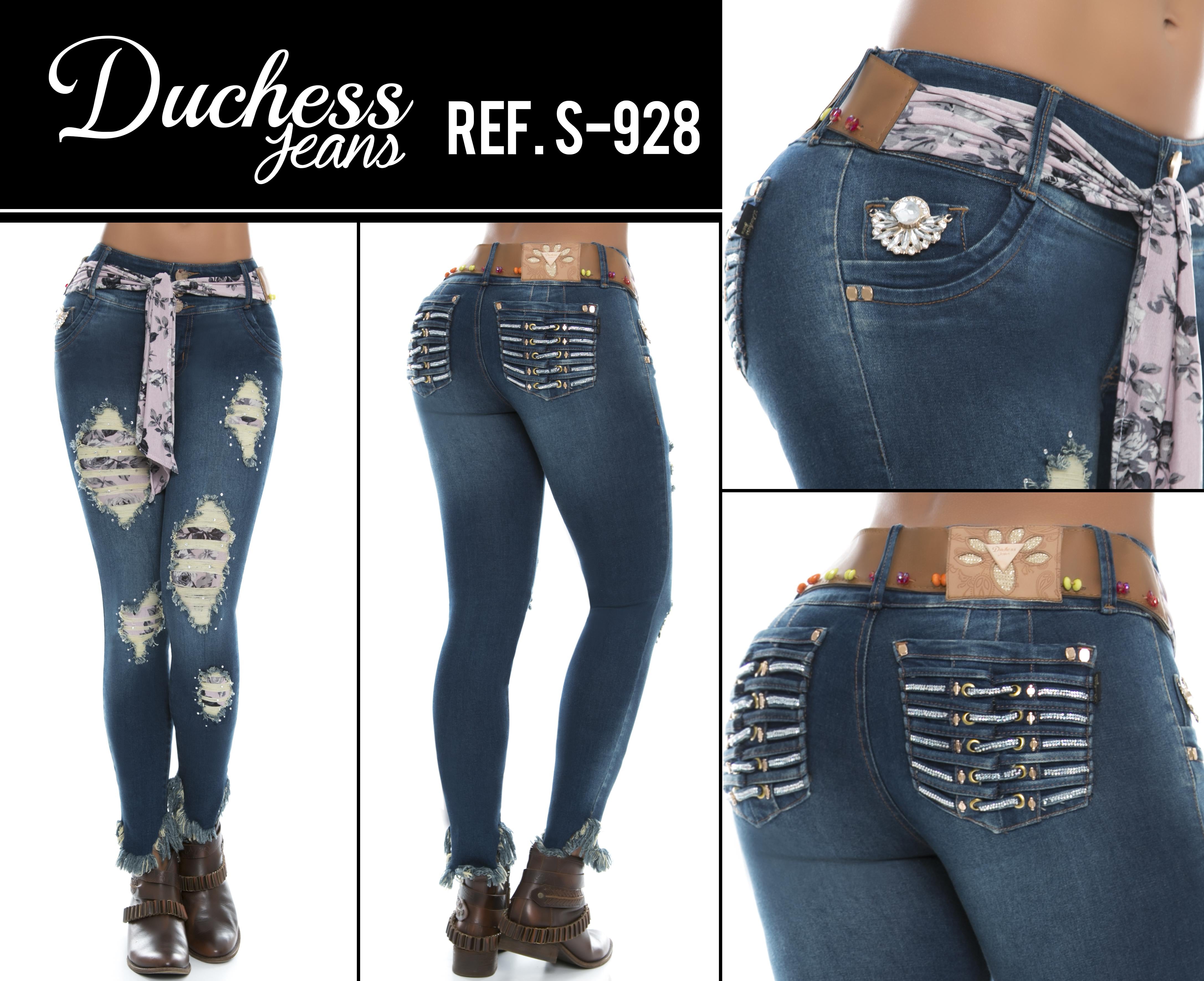 Ref. 037 -S-928 Jean Dama Boutique - Ropa Colombiana