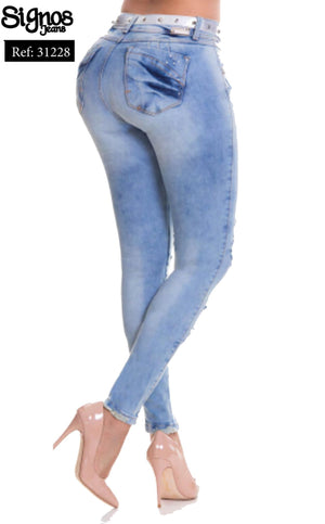 Ref. 041 -31228 Jean Dama Boutique - Ropa Colombiana
