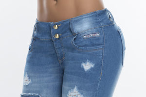 Ref. 041 -5482 Jean Levantacola Colombiano - Ropa Colombiana