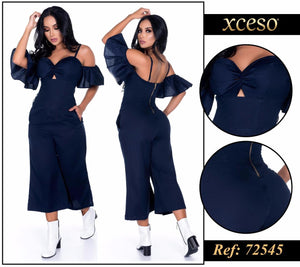 Ref. 016 -72545 Enterizo Largo Colombiano de Moda - Ropa Colombiana