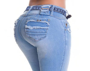 Ref. 041 -9356 Jean Levancola de dama Colombiano - Ropa Colombiana