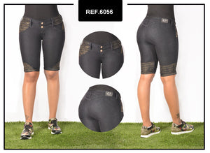 Ref. 006 -6056 Capri Colombiano Deseo Jeans - Ropa Colombiana