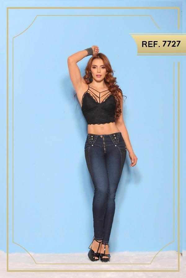 Ref. 006 -7727 Jean Levantacola Colombiano - Ropa Colombiana