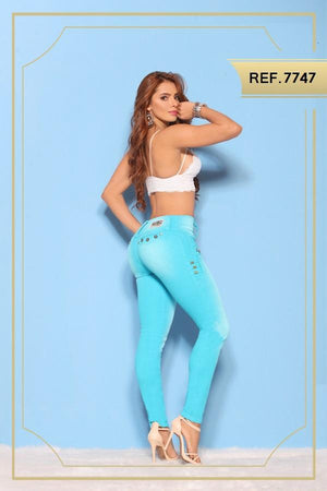 Ref. 006 -7747 JEAN COLOMBIANO LEVANTACOLA - Ropa Colombiana
