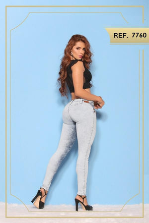 Ref. 006 -7760 Jean levantacola - Ropa Colombiana