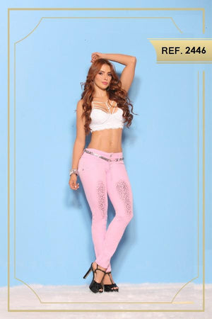 Ref. 014 -2446 Jean Dulzura femenina - Ropa Colombiana