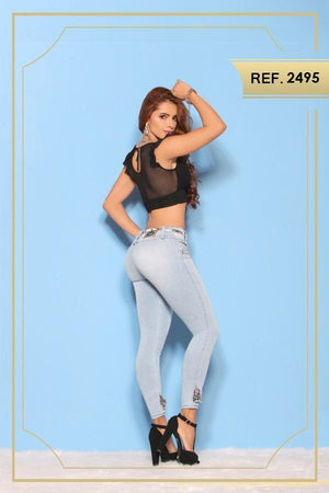 Ref. 014 -2495 Jean Despampanante - Ropa Colombiana