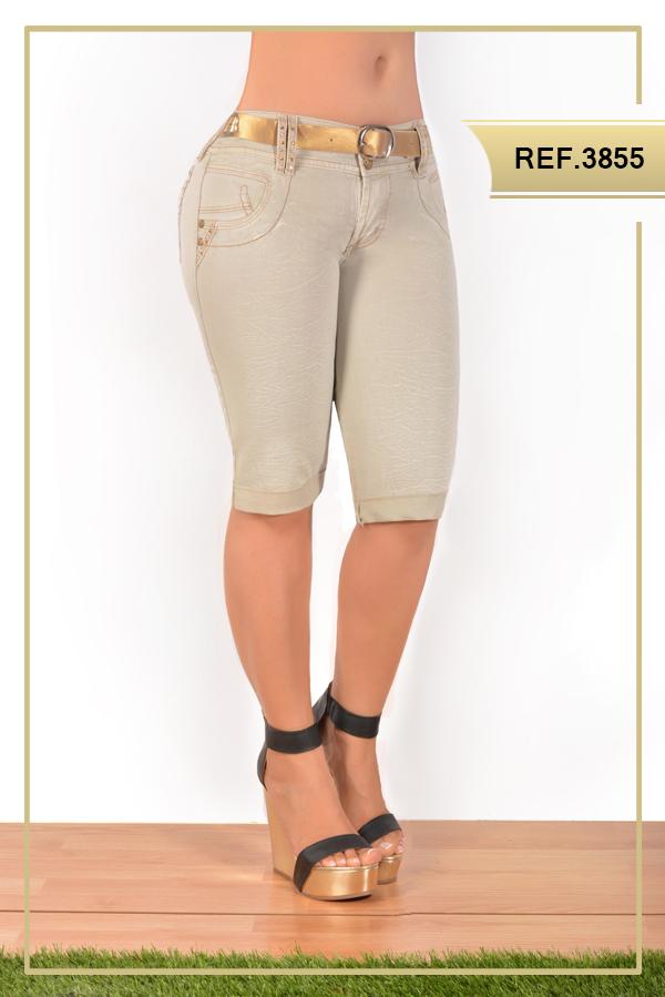 Ref. 001 -3855C Jean Dama tipo Carpi Colombiano - Ropa Colombiana