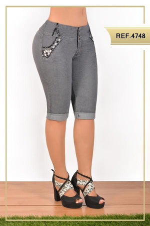 Ref. 001 -4748-C CAPRI COLOMBIANO LEVANTACOLA - Ropa Colombiana