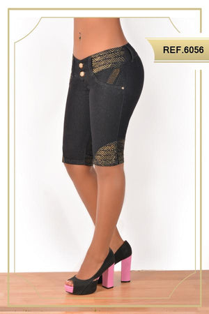 Ref. 006 -6056 Capri Colombiano Deseo Jeans - Ropa Colombiana