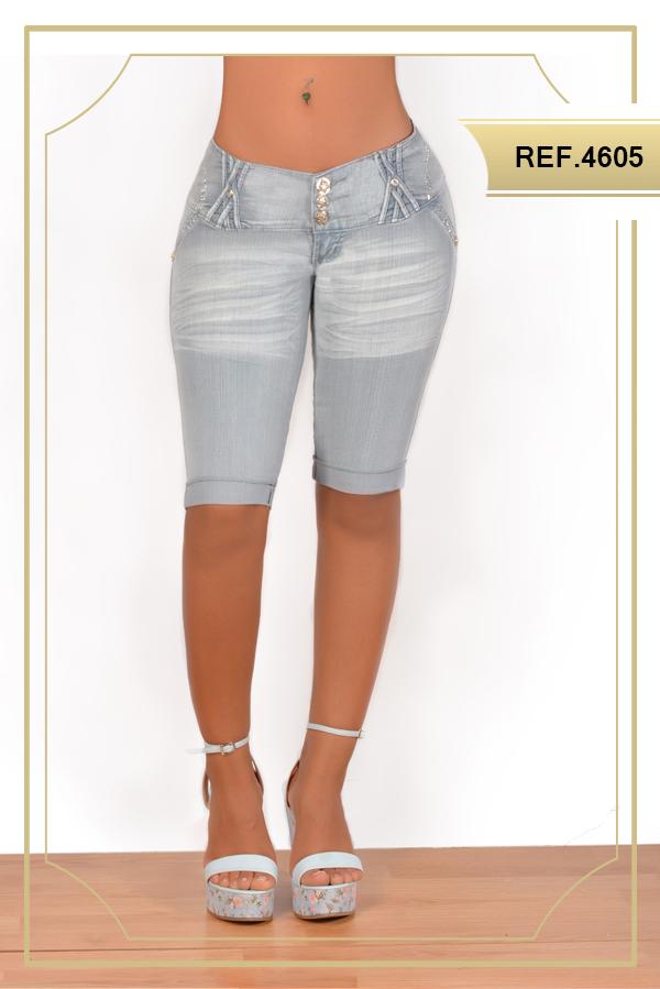 Ref. 001 -4605 Jean Capri levantacola colombiano - Ropa Colombiana