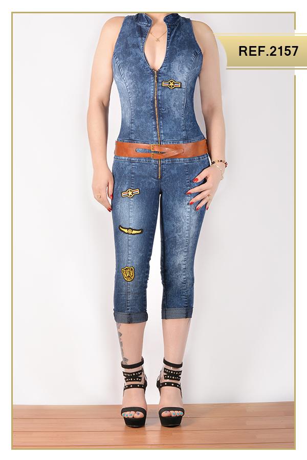 Ref. 007 -2157C Enterizo Sexy Capri Colombiano - Ropa Colombiana