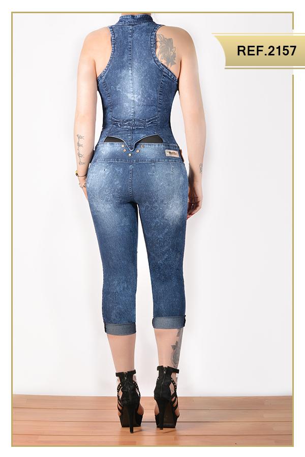 Ref. 007 -2157C Enterizo Sexy Capri Colombiano - Ropa Colombiana