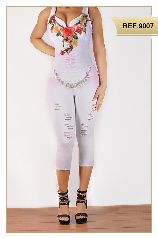 Ref. 030 -9007 Enterizo Capri Levantacola Passion - Ropa Colombiana