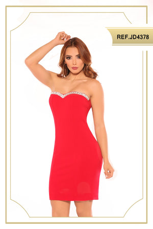 Ref. 003 -JD4378 Vestido sexy - Ropa Colombiana