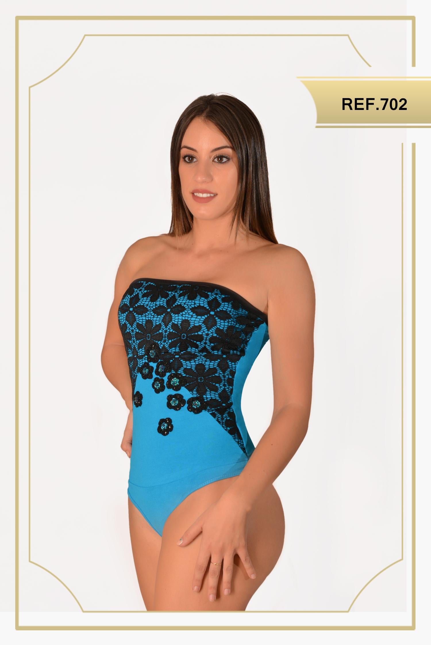 Ref. 008 -702 Body Sexy Dama - Ropa Colombiana